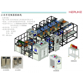 小(xiǎo)功率變頻器生産線